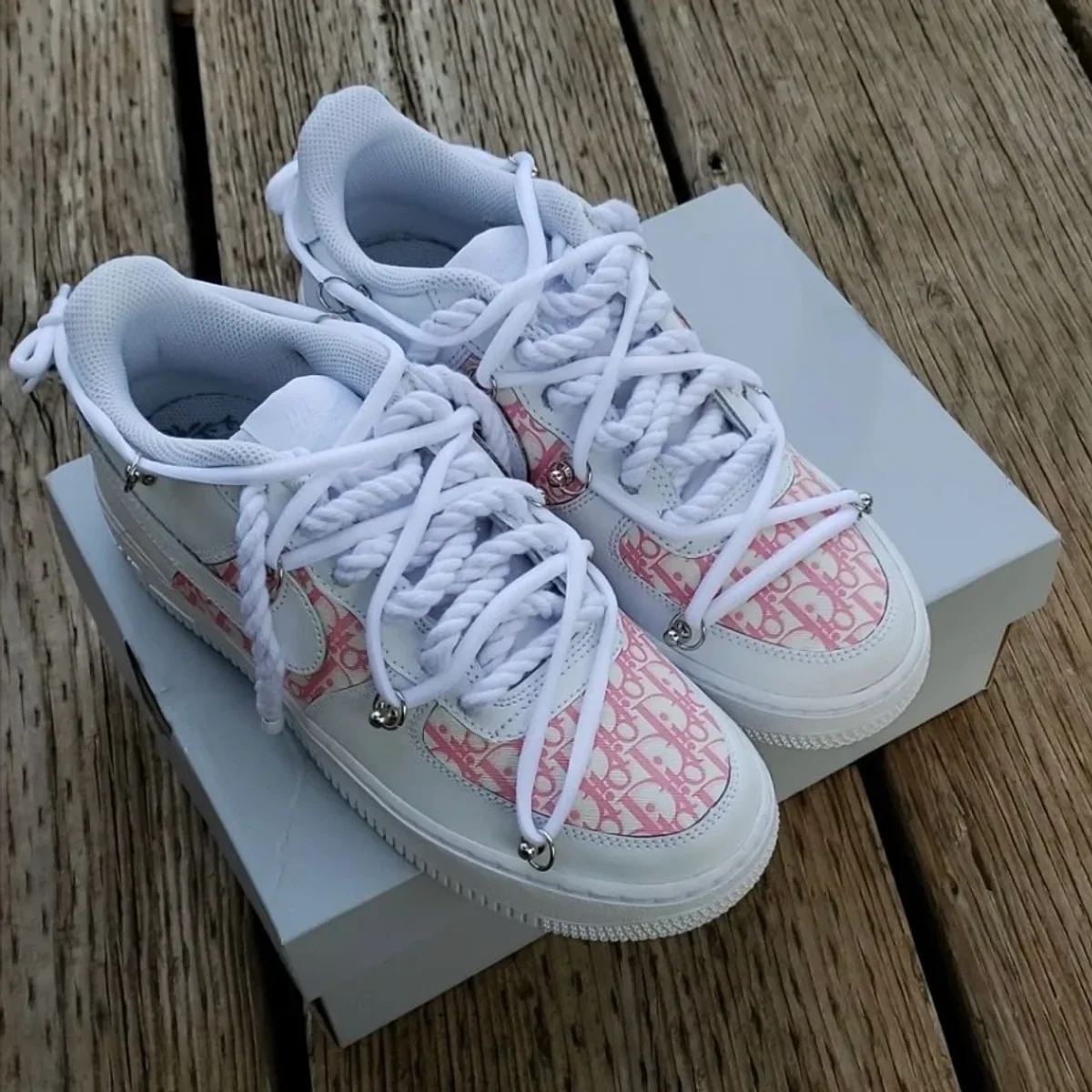 Pink Monogram Rope Forces